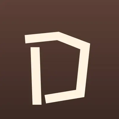 DVERI, творческое пространство, лого-визитка