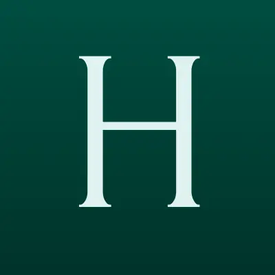 Heathrow school, школа иностранных языков, лого-визитка