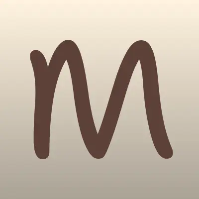 Меланж, магазин швейной фурнитуры, лого-визитка