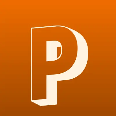 Polaris, фирменный магазин электроники, лого-визитка